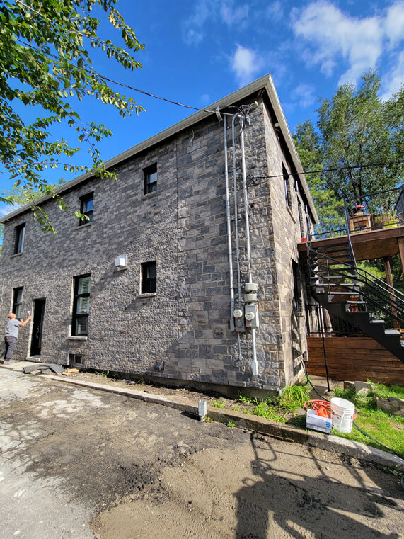 maconnerie mur batiment